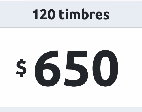 120 Timbres